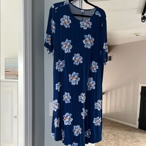 Old Navy Blue Flutter Sleeve Sundress
